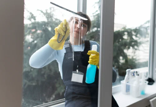 Nettoyage de vitres intérieures et extérieures à Huriel